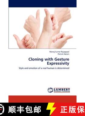 预订 Cloning with Gesture Expressivity [9783659203992]