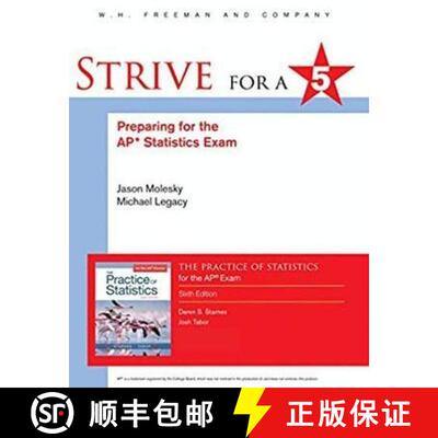 【3-4周达】Strive for a 5: Preparing for the Ap(r) Statistics Exam [9781319209902]