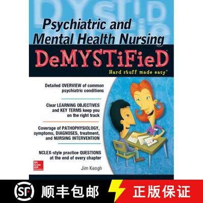【3-4周达】Psychiatric and Mental Health Nursing Demystified [9780071820523]