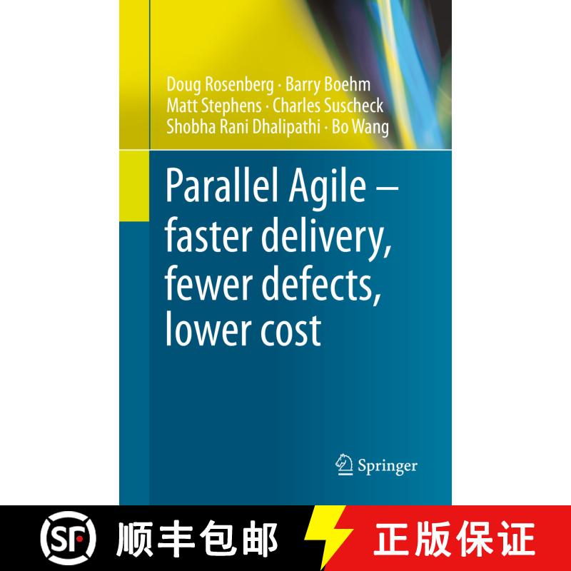 【3-4周达】Parallel Agile – faster delivery, fewer defects, lower cost [9783030307035]图片