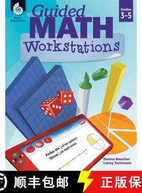 【3-4周达】TCM Guided Math Workstations Grades 3-5 [9781425817299]