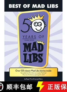 【3-4周达】Best of Mad Libs: Over 125 Classic Mad Libs Stories Inside [9780843126983]