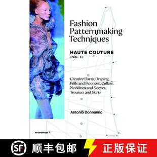 Patternmaking Couture Fashion Draping 9788417412388 Darts Techniques 4周达 Vol. Haute Frills... Creative