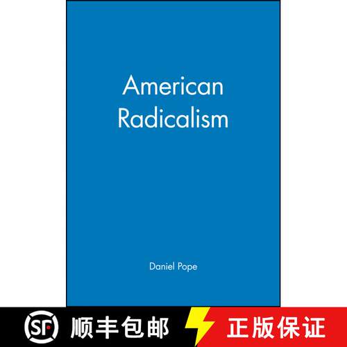 【3-4周达】American Radicalism [Wiley历史] [9780631218999]