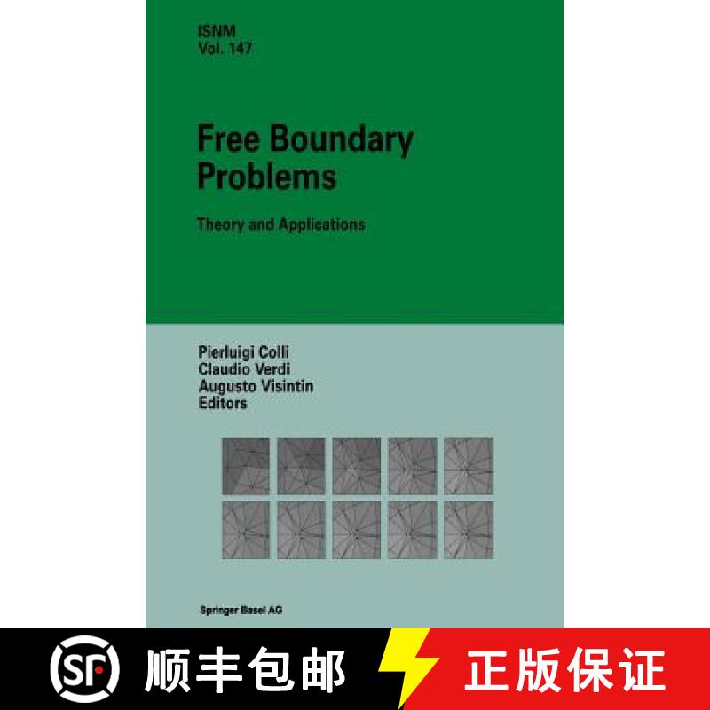【3-4周达】Free Boundary Problems : Theory and Applications [9783034896139]