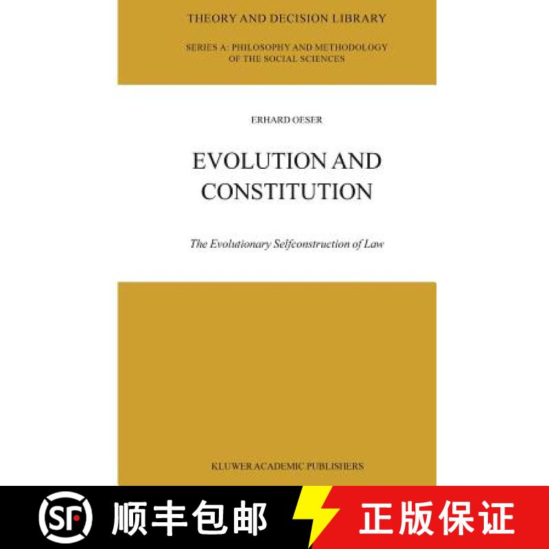 【3-4周达】Evolution and Constitution : The Evolutionary Selfconstruction of Law [9789048165032]