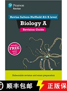 【3-4周达】Pearson REVISE Salters Nuffield AS/A Level Biology: Revision Guide inc online edition - 20... [9781447992714]