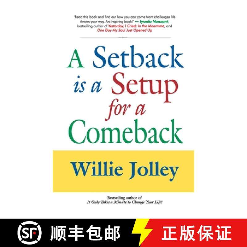 【3-4周达】A Setback is a Setup for a Comeback [9788183222648]