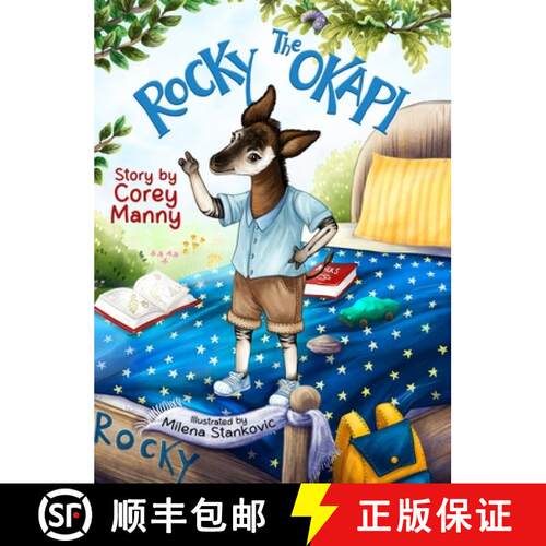 【3-4周达】精装 Rocky The Okapi [9781965238424]