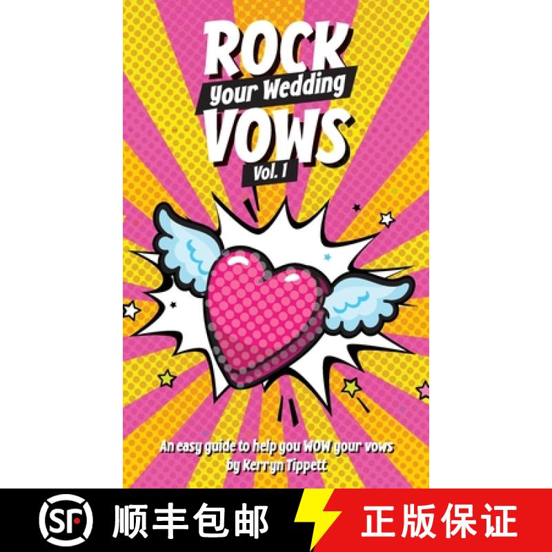 【2-3周达】Rock Your Wedding Vows: An Easy Guide to WOW Your Vows [9780646870410]