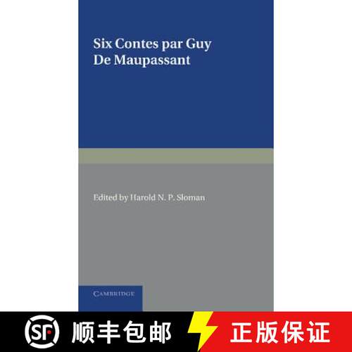 【3-4周达】Six Contes Par Guy de Maupassant [9781107656192]