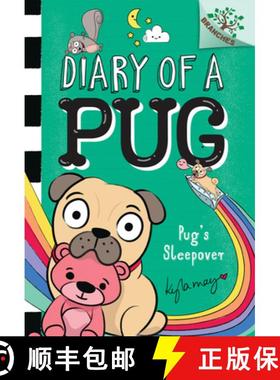 预订 Pug's Sleepover: A Branches Book (Diary of a Pug #6) (Library Edition) [9781338713480]