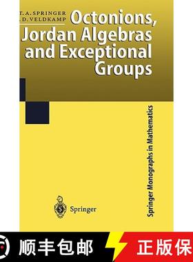 【3-4周达】Octonions, Jordan Algebras and Exceptional Groups [9783540663379]