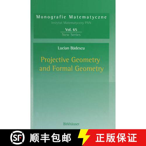【3-4周达】Projective Geometry and Formal Geometry [9783034896269]