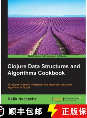 预订 Clojure Data Structures and Algorithms Cookbook [9781785281457]
