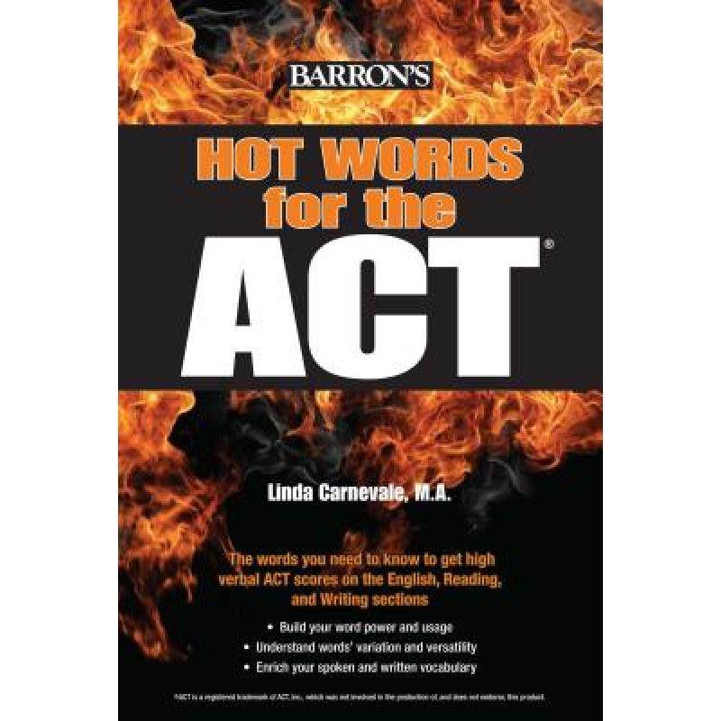 barrons hot words for the act [9781438003658]