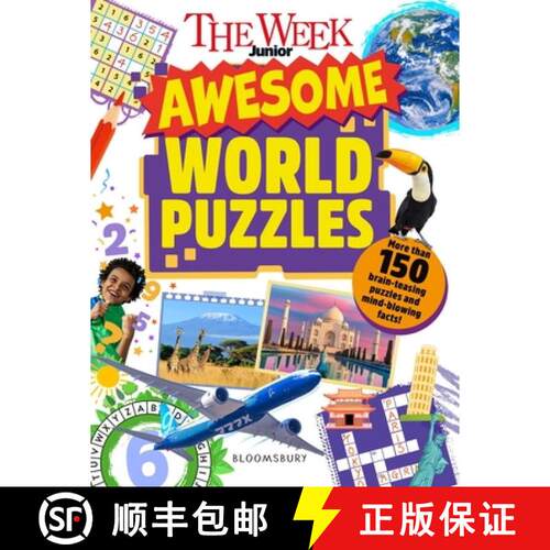 【3-4周达】The Week Junior Awesome World Puzzles: Explore the world with over 150 brain-teasing puzzl... [9781801998727]