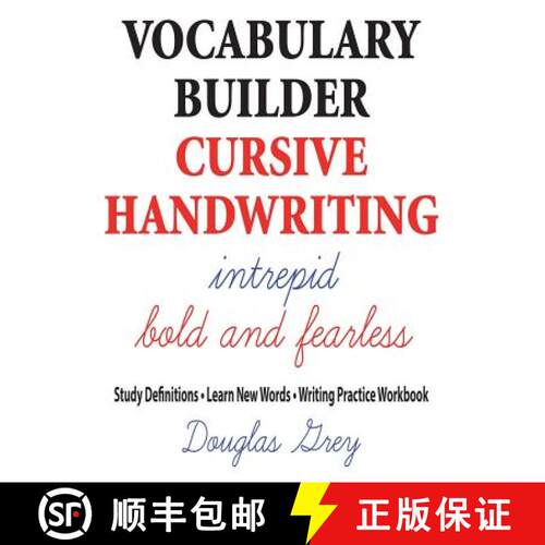 【3-4周达】Vocabulary Builder Cursive Handwriting: Study Definitions * Learn New Words * Writing Prac... [9781941691311]