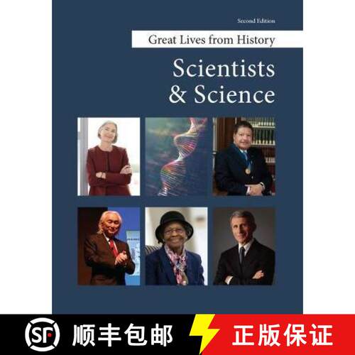 【3-4周达】精装 Great Lives from History: Scientists and Science, Second Edition: Print Purchase Incl... [9781637003671]