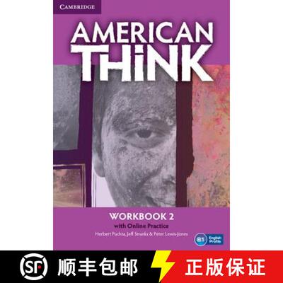 预订 剑桥中学教材美英 American Think Level 2 Workbook with Online Practice 练习册 [9781107598515]