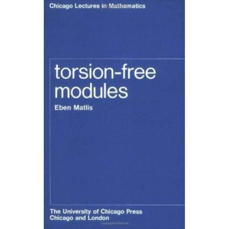 预订 torsion-free modules [9780226510743]
