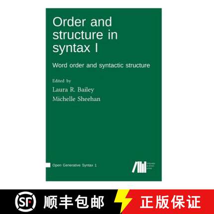 预订 Order and structure in syntax I [9783961100279]