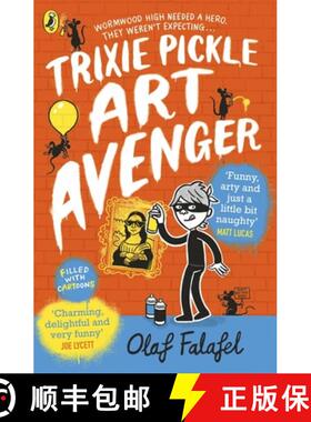 【3-4周达】Trixie Pickle Art Avenger [9780241537640]