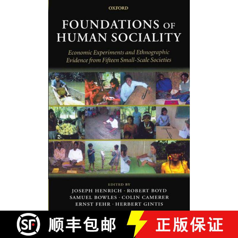 【3-4周达】Foundations of Human Sociality: Economic Experiments and Ethnographic Evidence from Fiftee... [9780199262052]