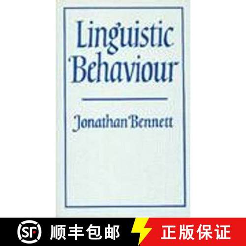 【3-4周达】Linguistic Behaviour [9780872200920]