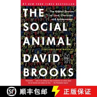 【3-4周达】社会动物 美版 The Social Animal: The Hidden Sources of Love, Character, and Achievement [9780812979374]