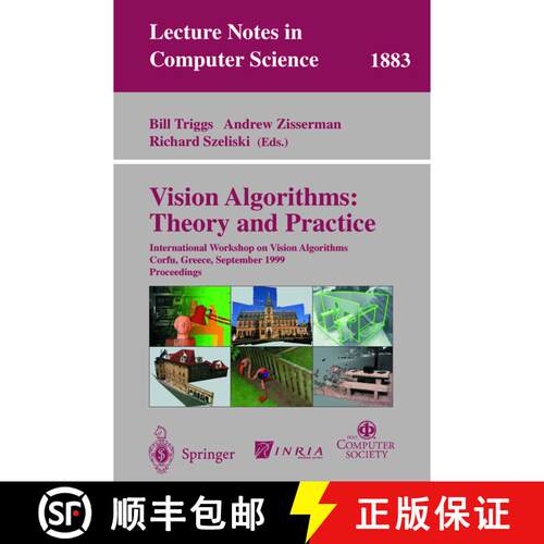 【3-4周达】Vision Algorithms: Theory and Practice: International Workshop on Vision Algorithms Corfu,... [9783540679738]