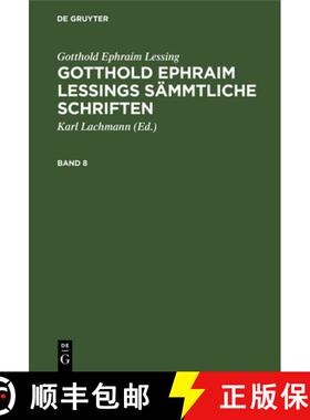 预订 Gotthold Ephraim Lessings Sämmtliche Schriften Gotthold Ephraim Lessings Sämmtliche Schriften [9783112328712]