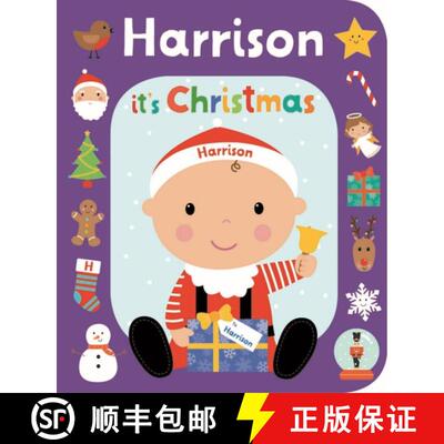 【3-4周达】It's Christmas Harrison [9781789793970]