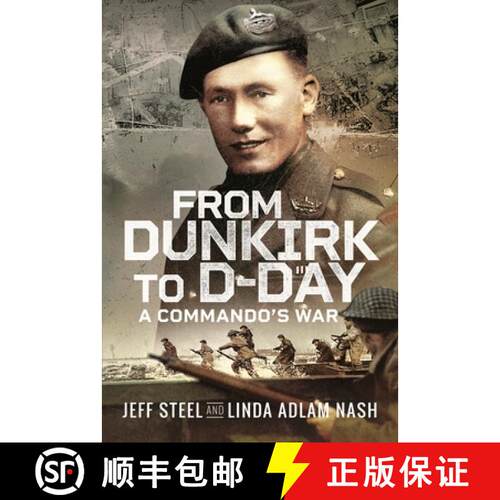【3-4周达】精装 From Dunkirk to D-Day: A Commando's War [9781399035668]