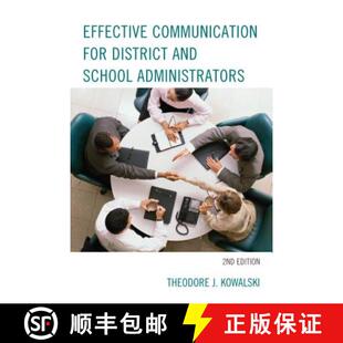 and for School Edition Effective 2nd 4周达 9781475808841 Communication Administrators District