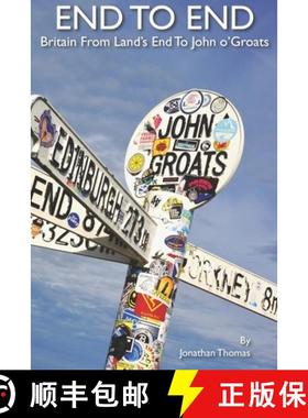 【3-4周达】End to End: Britain From Land's End to John o'Groats [9781955273404]