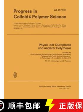 【3-4周达】Physik der Duroplaste und Anderer Polymerer: Vortrage der Fruhjahrstagung der Deutschen Ph... [9783662157145]