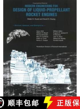 【3-4周达】Modern Engineering for Design of Liquid Propellant Rocket Engines [9781563470134]