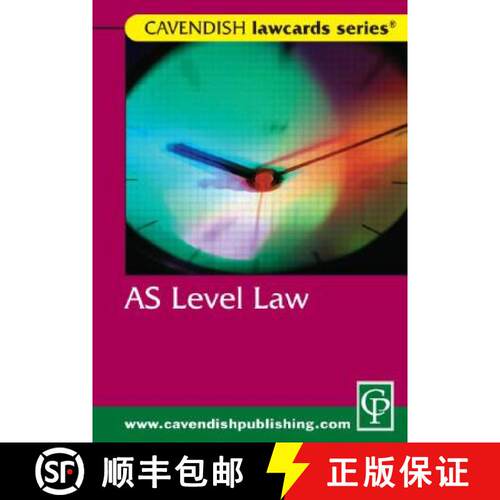 【3-4周达】Cavendish: As Level Lawcard [9781859418840]