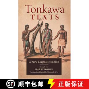 Tonkawa Texts Edition 9780806159881 Linguistic 4周达 New