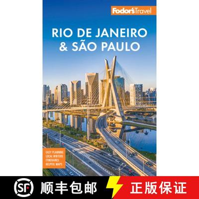 【3-4周达】Fodor's Rio de Janeiro & Sao Paulo [9781640977839]