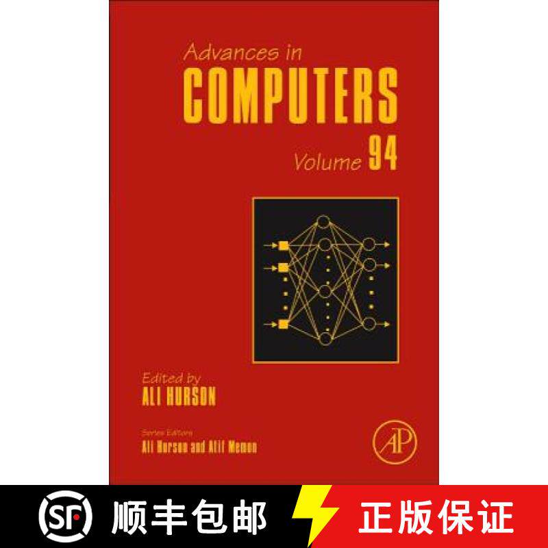 【3-4周达】Advances in Computers: Volume 94 [9780128001615]