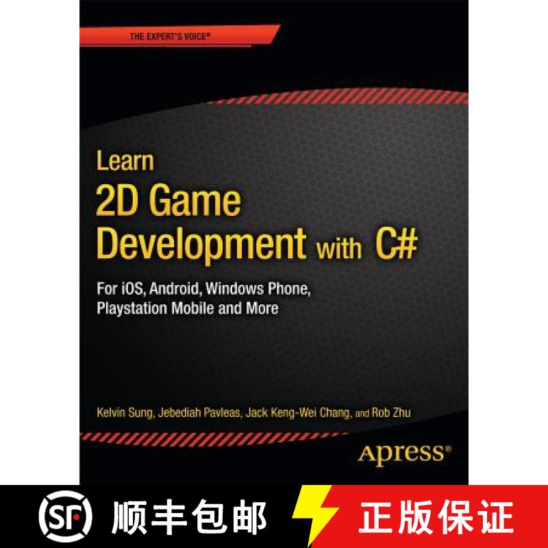 【3-4周达】Learn 2D Game Development with C# : For iOS, Android, Windows Phone, Playstation Mobile an... [9781430266044]