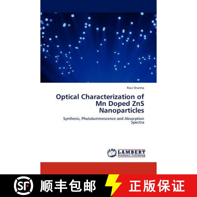 预订 Optical Characterization of MN Doped Zns Nanoparticles [9783845424798]