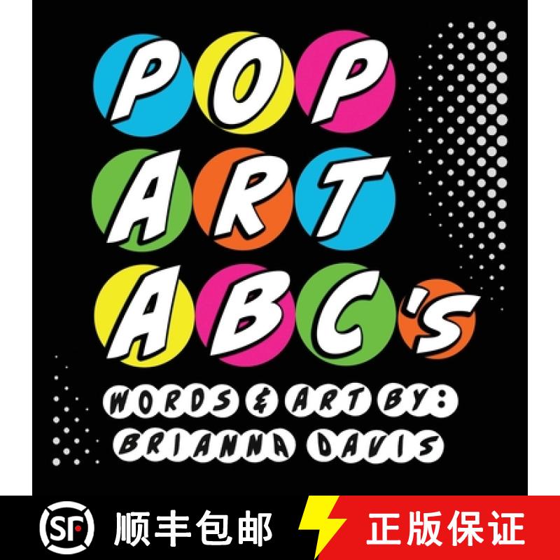 【2-3周达】POP ART ABC's: A colorful alphabet book [9781954475212]