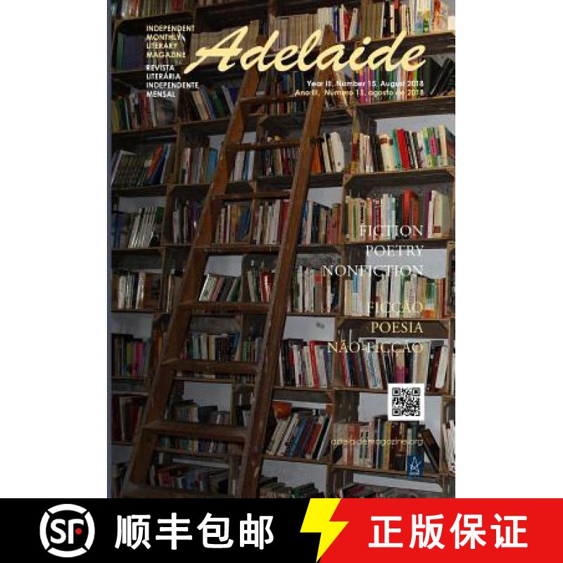 【3-4周达】Adelaide Literary Magazine No.15: August 2018 [9781949180213]