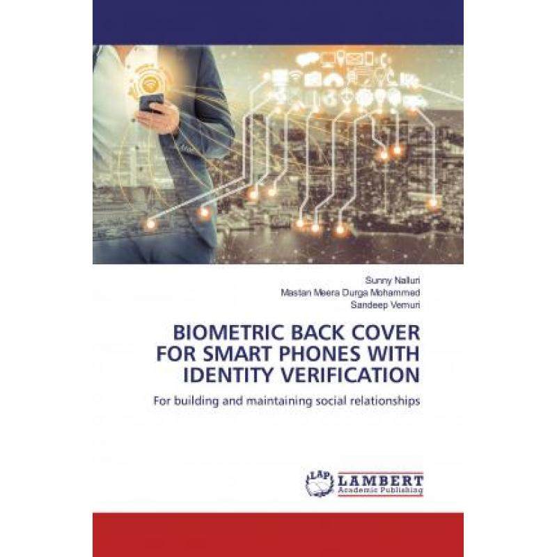 back cover for smart phones with identity verification