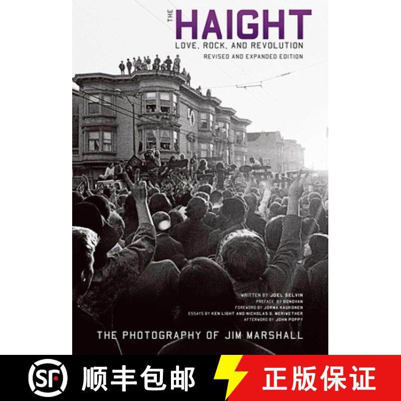【3-4周达】Haight: Love, Rock and Revolution Revised and Expanded Edition [9781647220525]