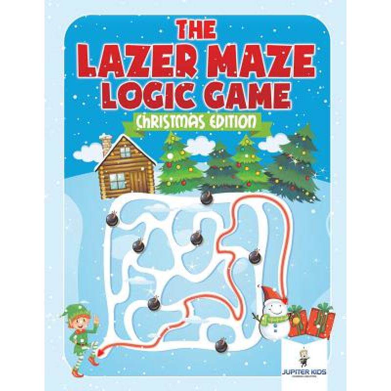 预订 the lazer maze logic game : christma. [9781541936072]
