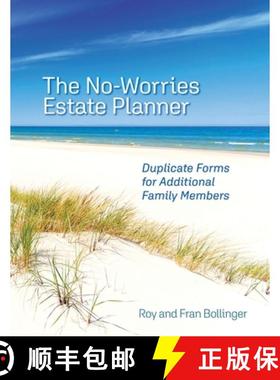 【3-4周达】The No-Worries Estate Planner: Duplicate Forms for Additional Family Members [9781736161210]